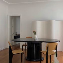Black Lacquer Dining Table