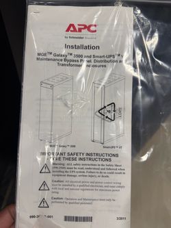 NEW Schneider Electric / APC Transformer 480V-208V