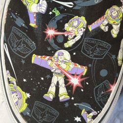 Vans Buzz Light Year Space Ranger Toy Story Slip Ons Kids Size 6 