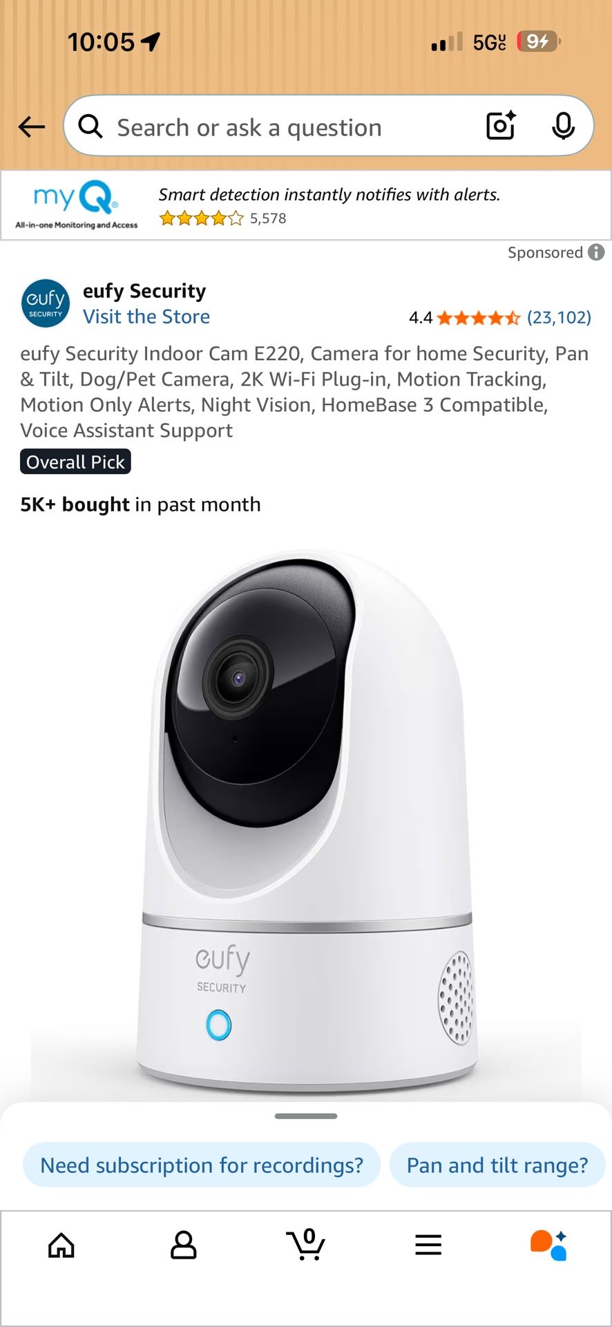 Eufy Camera   