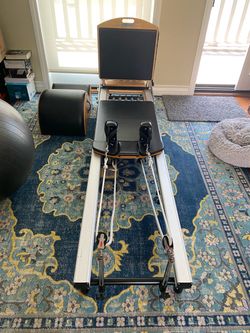 Merrithew at Home SPX Reformer Pilates Package with Cardio-Tramp Rebounder