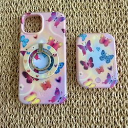 iPhone 14 MagSafe Case, Grip Ring, and Battery Pack ($130 Retail Value)