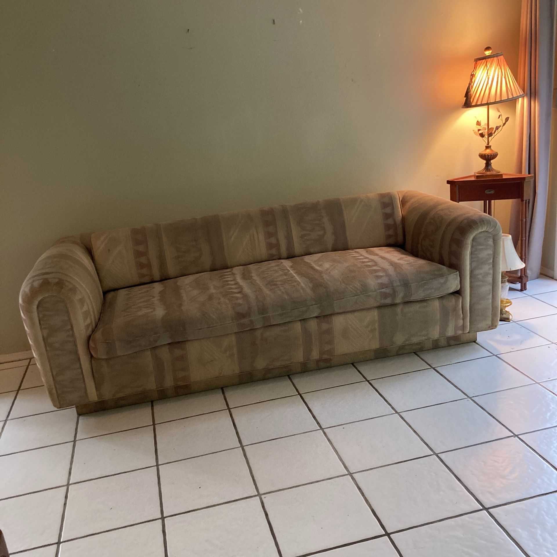 Three Piece Couch Set Plus Additional Window Cushion