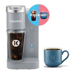 Keurig K-Iced Essentials Single-Serve K-Cup Pod Coffee Maker - (contact info removed)321 (Gray)