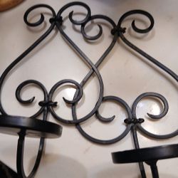 2 Wall Candle Holders