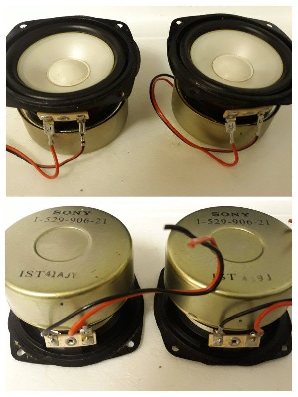 Sony Compact Woofers - 3.5" Drivers