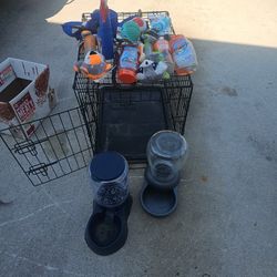 Small Dog Cage / Accossoried