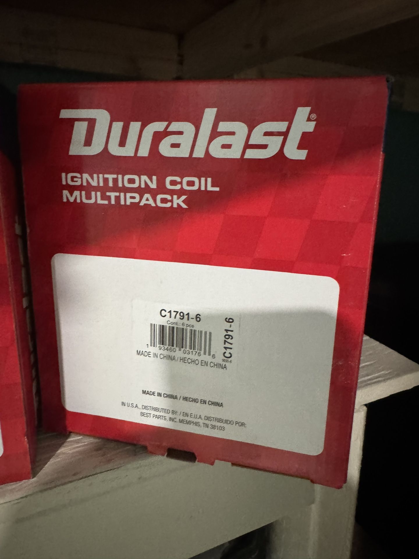 C1791-6 Duralast Coils