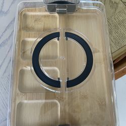 Portable Charcuterie Board  With Lid