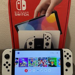Nintendo Switch Oled With 1000+ Games