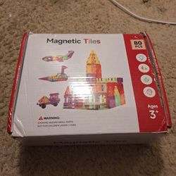 Magnetic Tiles(80 Pieces)