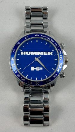 Hummer H2 Watch Stainless Steel Blue