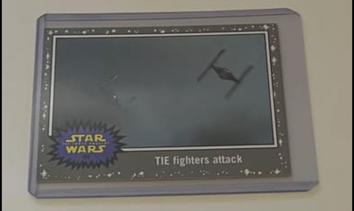 2015 Star Wars Journey to Force Awakens DeathStar Silver #99 TIE Fighters Attack