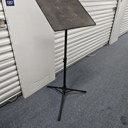 Sheet music stand, speaking stand, projector stand