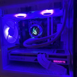 All White PC Build 🥶