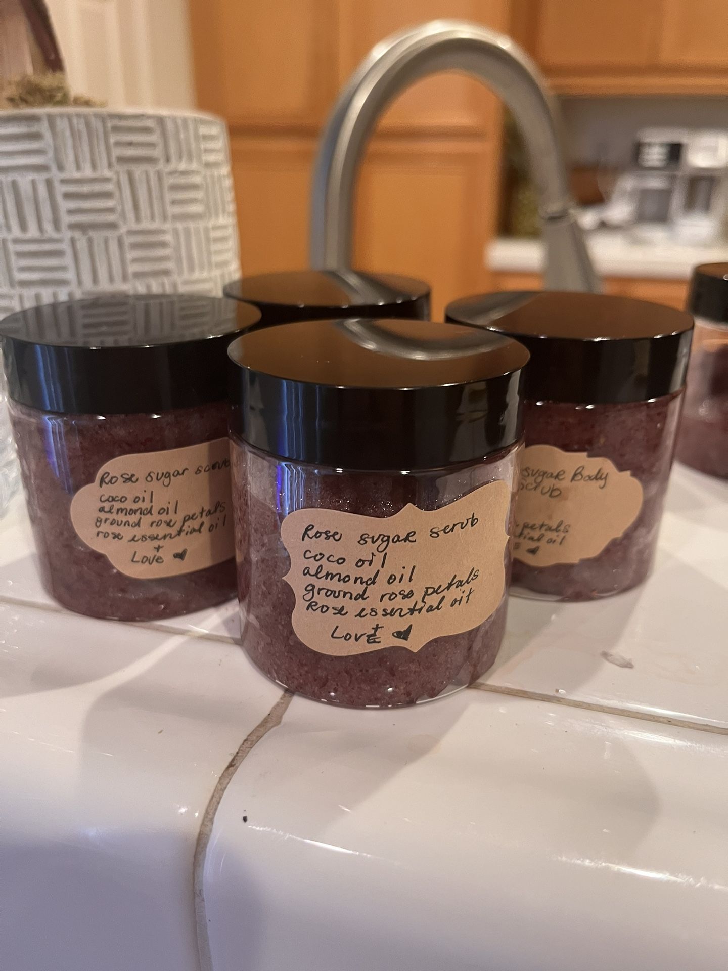 Aphrodite Rose Body Sugar Scrub