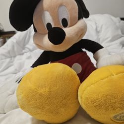 Mickey Mouse Stuffed  Animal Plush 19" 