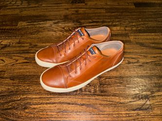 Cole Haan GrandPro Tennis Sneaker Brown Leather Low-Top Size 11