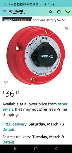 Dual Battery Switch