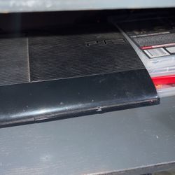 PS3 With Controller And Games