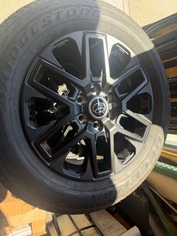 Toyota rims and tires