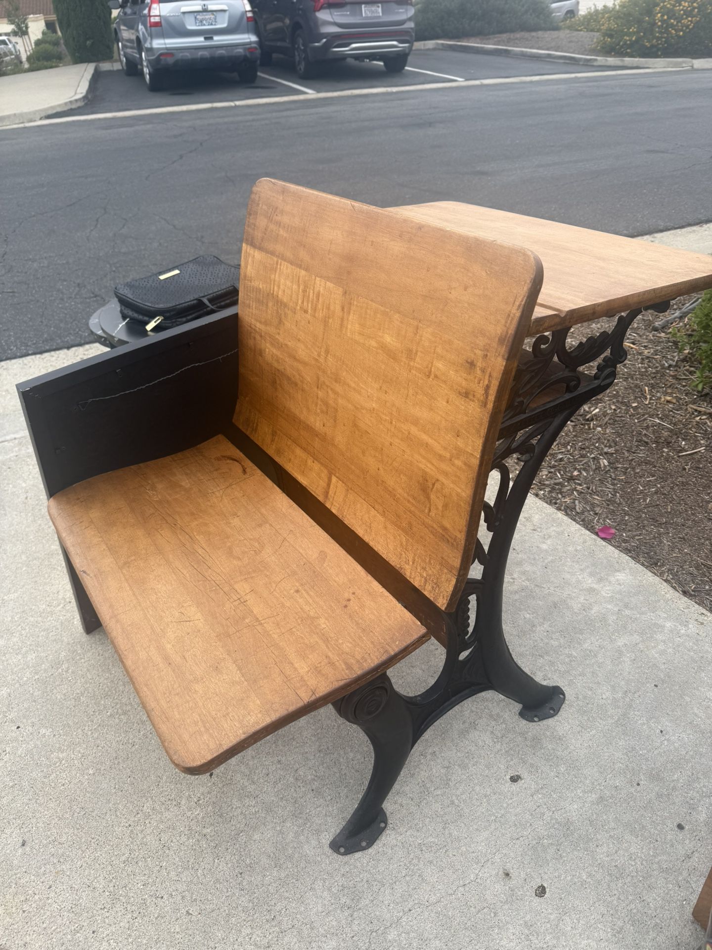 Vintage School Desk - $25