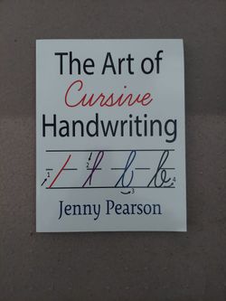 The Art Of Cursive Handwriting By Jenny Pearson