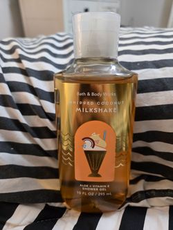 NEW! Bath & Body Works. Shower Gel. Whipped Coconut Milkshake. 10 fl oz.