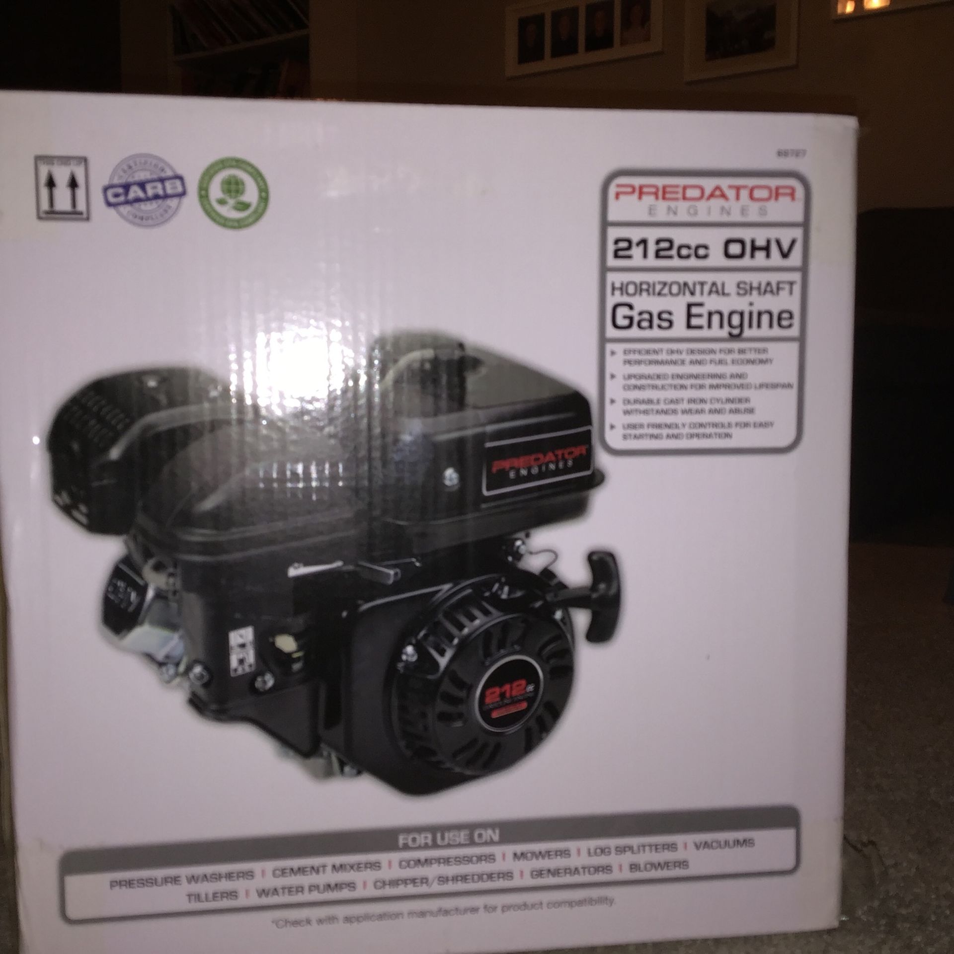 Predator Engine 212cc