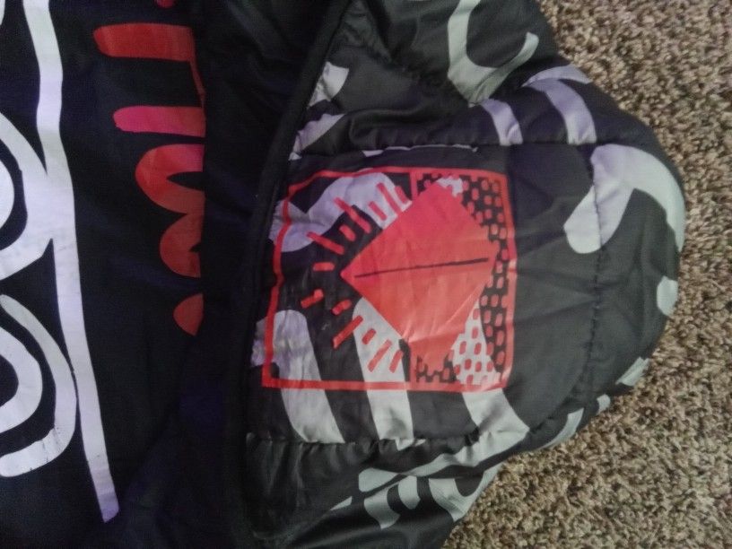 Members Only X Keith Haring Reversable Puffer Jacket 