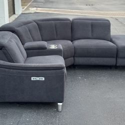 🛋️ Sofa/Couch Sectional - Recliners - El dorado - Dark Blue - Delivery Available 🚛