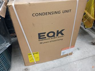 Ac ,A410 .3.5 ton .4 ton Emerzon new with installation warranty labor