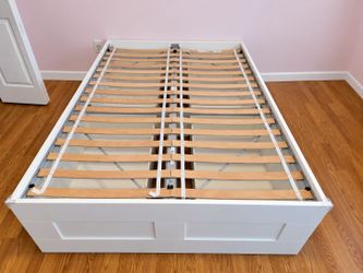IKEA Full/Double Storage Bed + Mattress