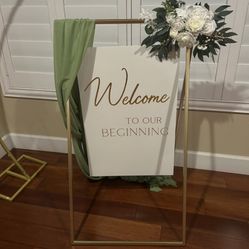 Welcome Wedding Sign