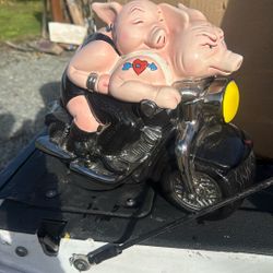 Cookies Motorcycle Jar