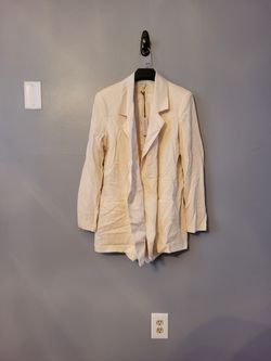 Weworewhat Women's Blazer With Short 