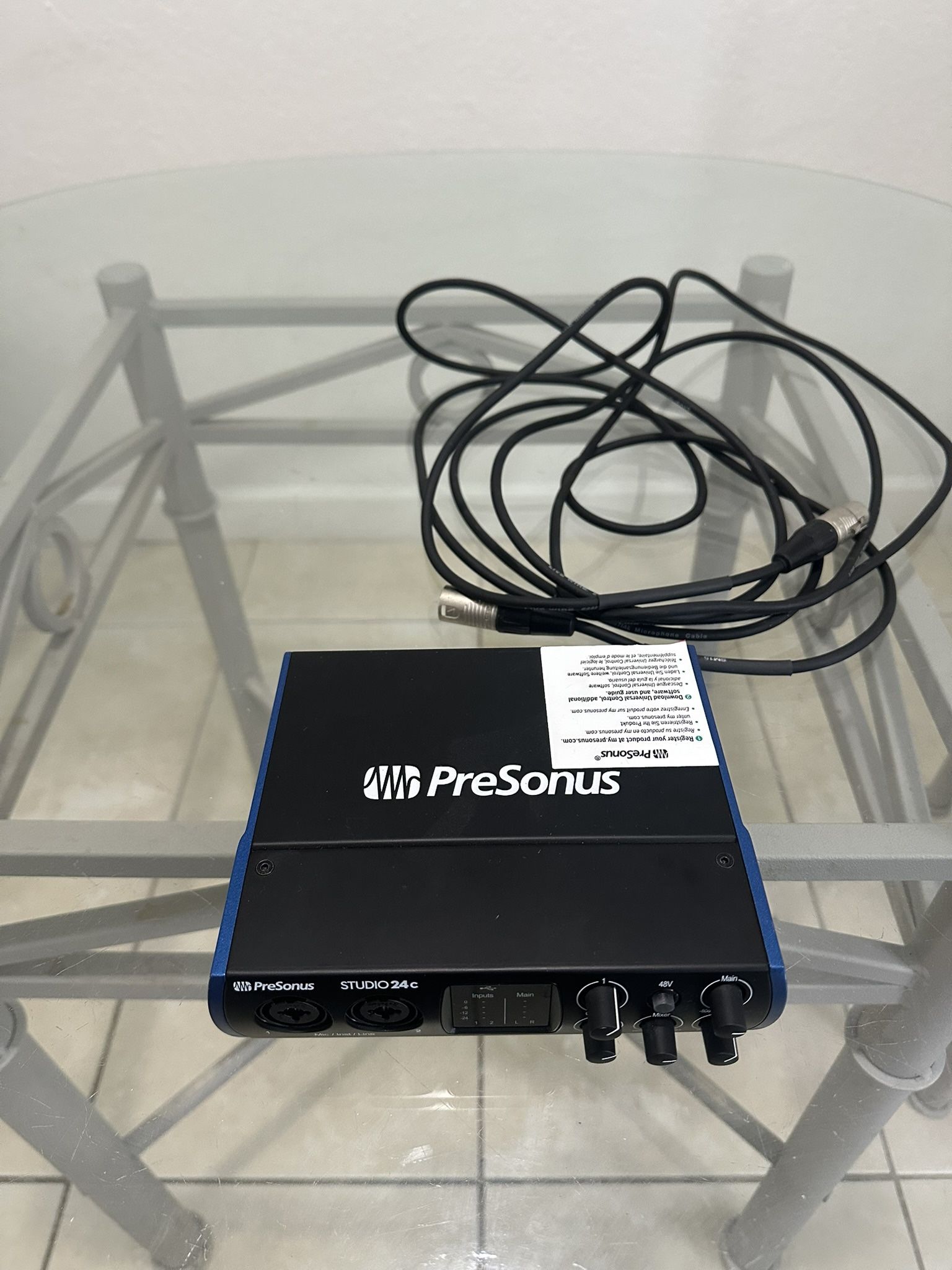 Presonus studio 24c