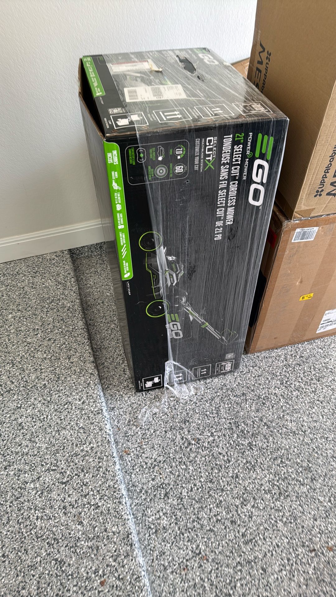 BRAND NEW EGO POWER+ Electric Lawn Mower, Self-Propelled Cordless with Select Cut and Touch Drive, Includes 56V 7.5Ah Battery and Rapid Charger