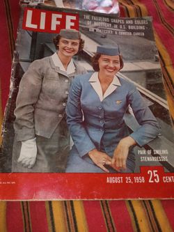 Life very old magazine August 25 1958