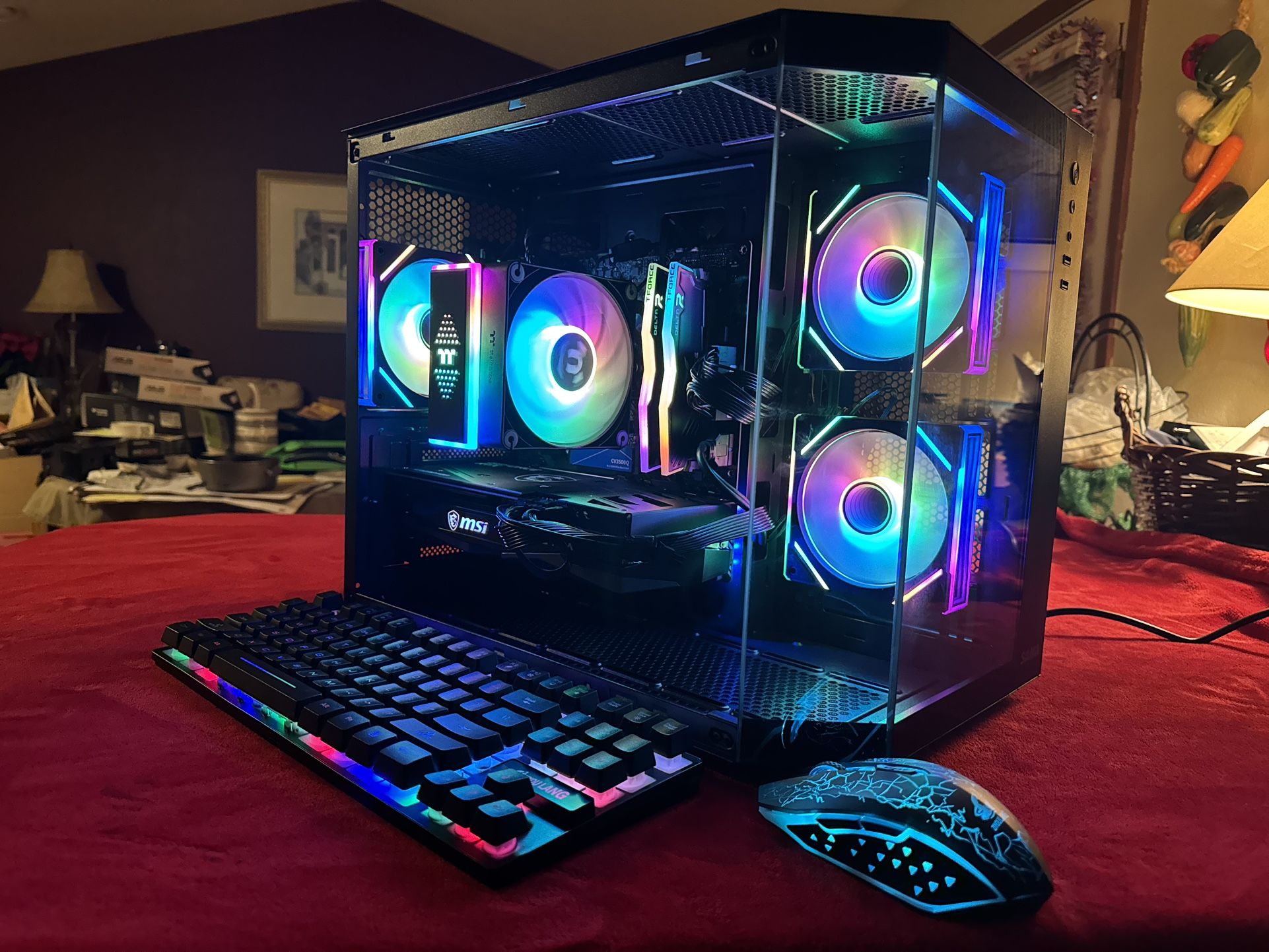 Gaming PC, Ryzen 5 5600X, GeForce RTX 3060 12GB, 32GB DDR4 3600Mhz, 1TB M.2, Wifi