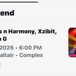 Bone Thugs-n-Harmony, Xzibit, Warren G Concert