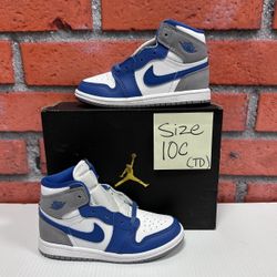 Nike Air Jordan 1 High Og ‘True blue’ Size 10C (td) Toddler 