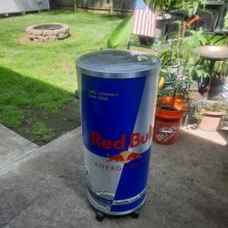 Red Bull cooler on wheels - $85