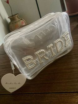 Forever 21 Bride Clear Cosmetic Bag ( I HAVE MORE)