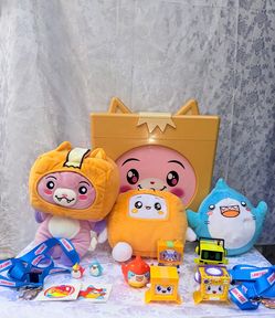 LankyBox Plush Toys and Accessories Bundle