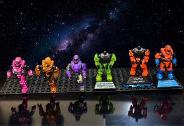 Mega Construx lego Halo loose pieces for parts action, figure, master chief
