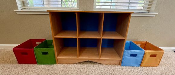 📚Sturdy 6-Cube Storage Organizer 🧸