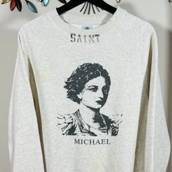 SAINT MICHAEL  21SS RAGLAN SWEAT, Visit Our Profile For More Items Available !!!