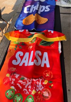Chip and salsa costume