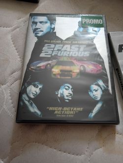 2 fast 2 furious movie DVD movie 5 dollars